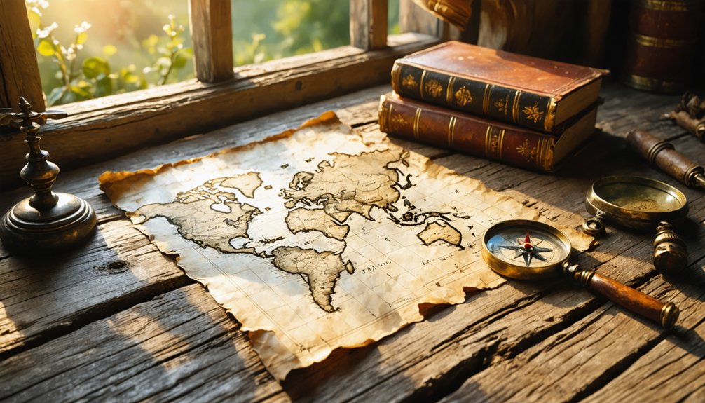 buried hoards and shipwrecks