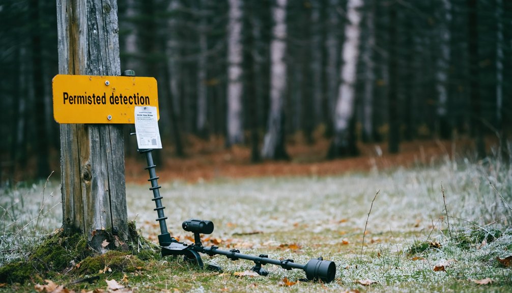 caribou metal detecting regulations