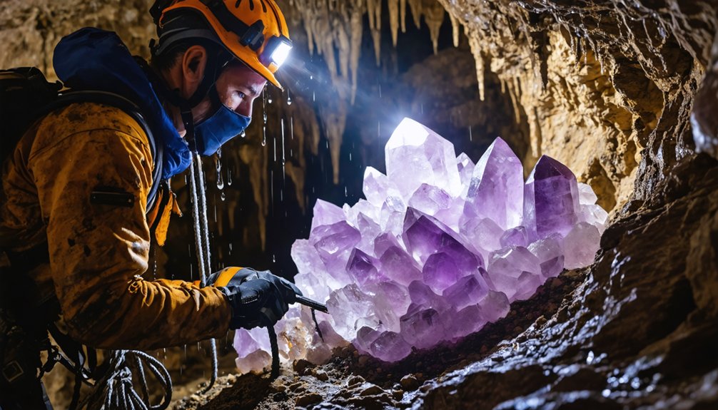 cave hidden gemstone caches