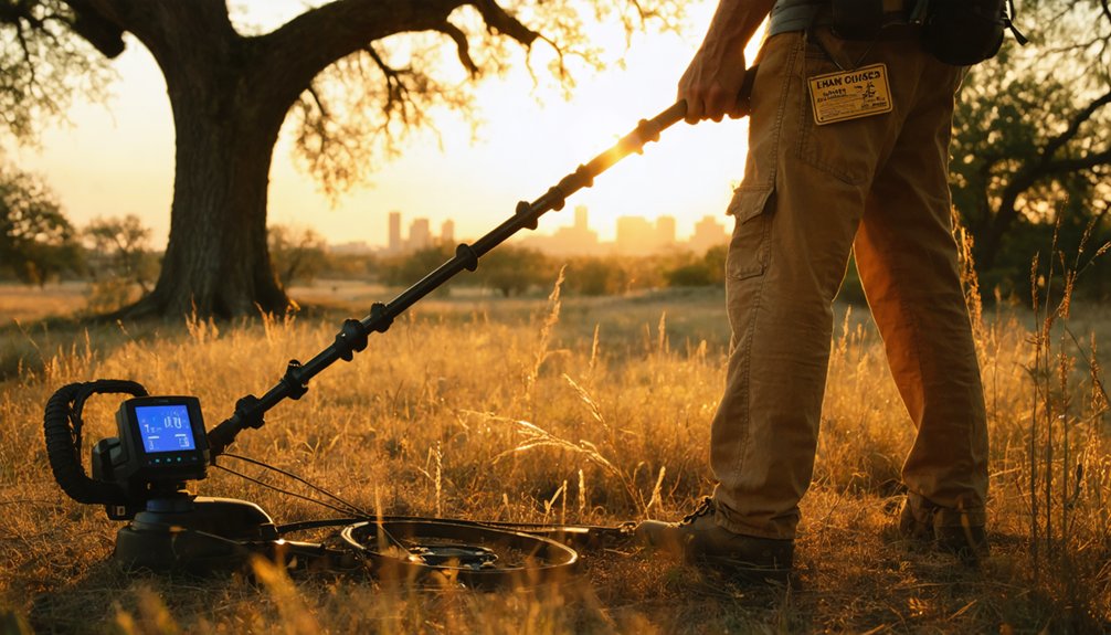 cedar hill metal detecting