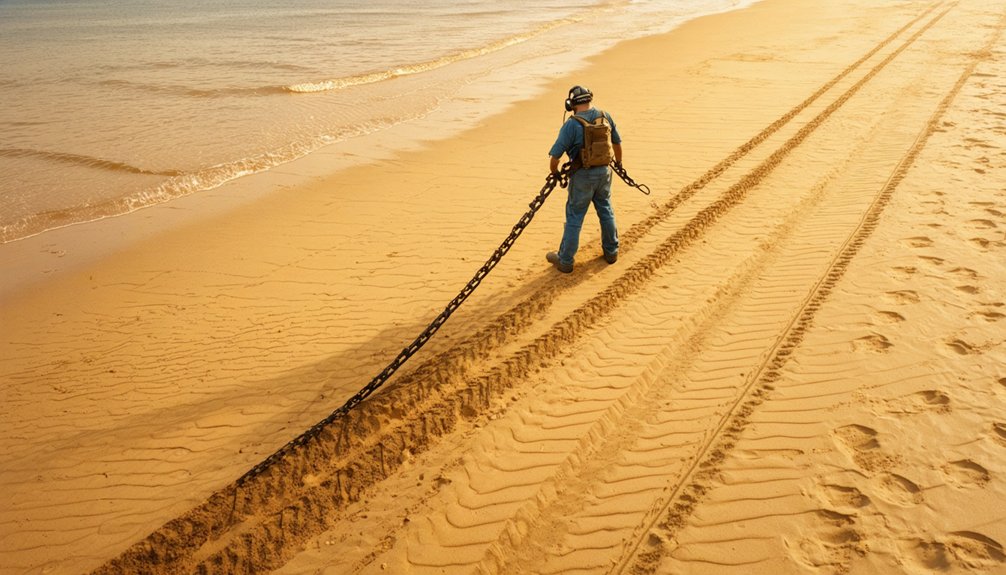 chain drag coverage method