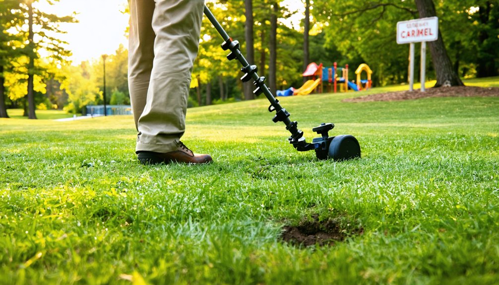 city parks detecting prohibited