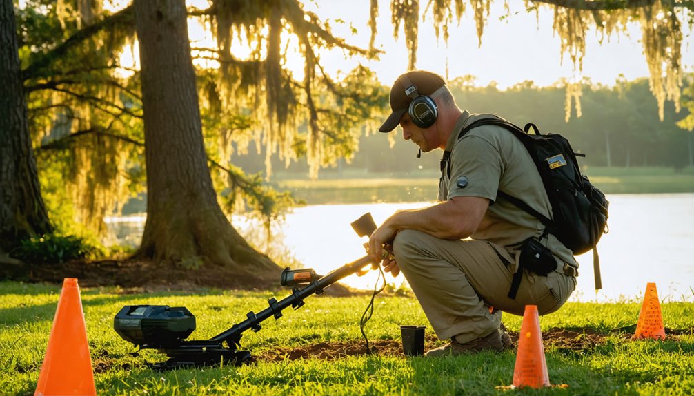 clarksville metal detecting rules