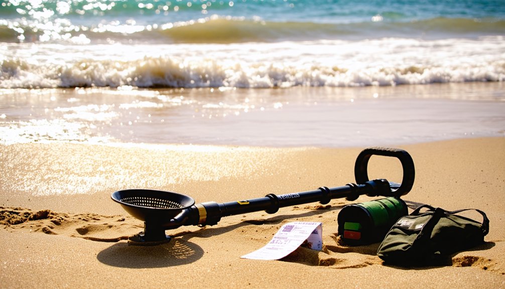 coastal saltwater metal detection