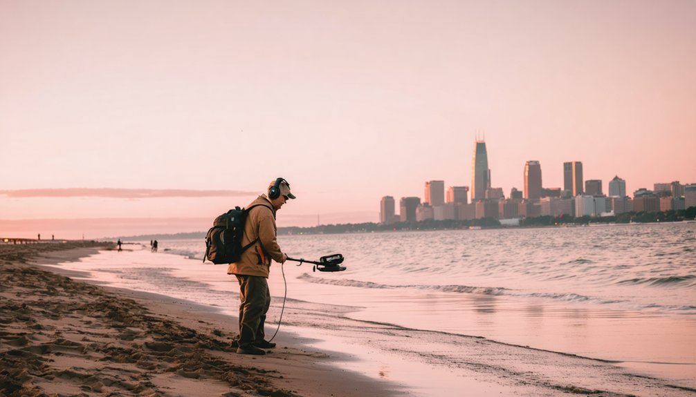 coastal treasure hunting along lake erie