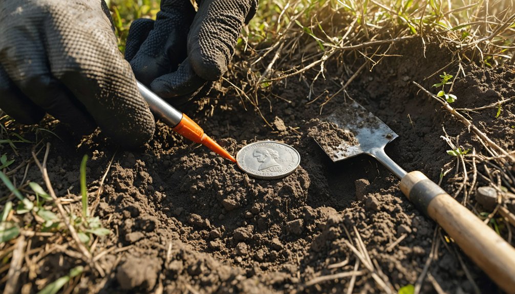 coin retrieval techniques popping and plugging