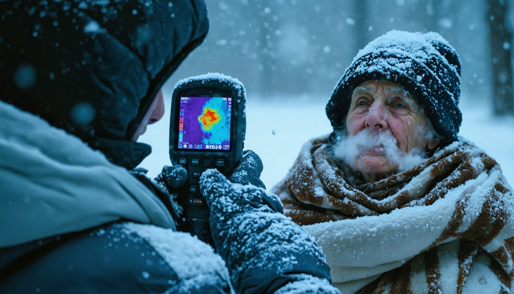 cold weather hypothermia detection