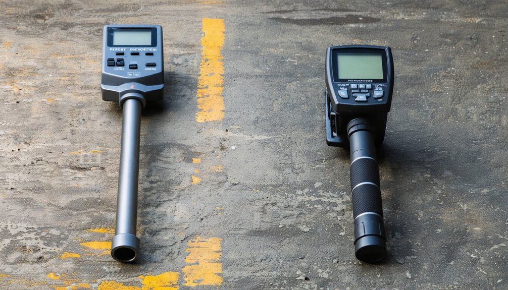 comparison of detector strength