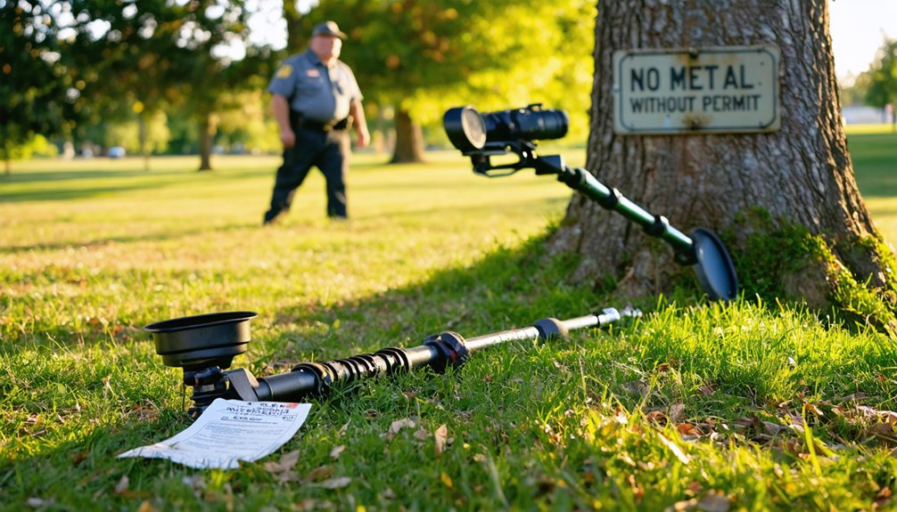 consequences of illegal metal detecting