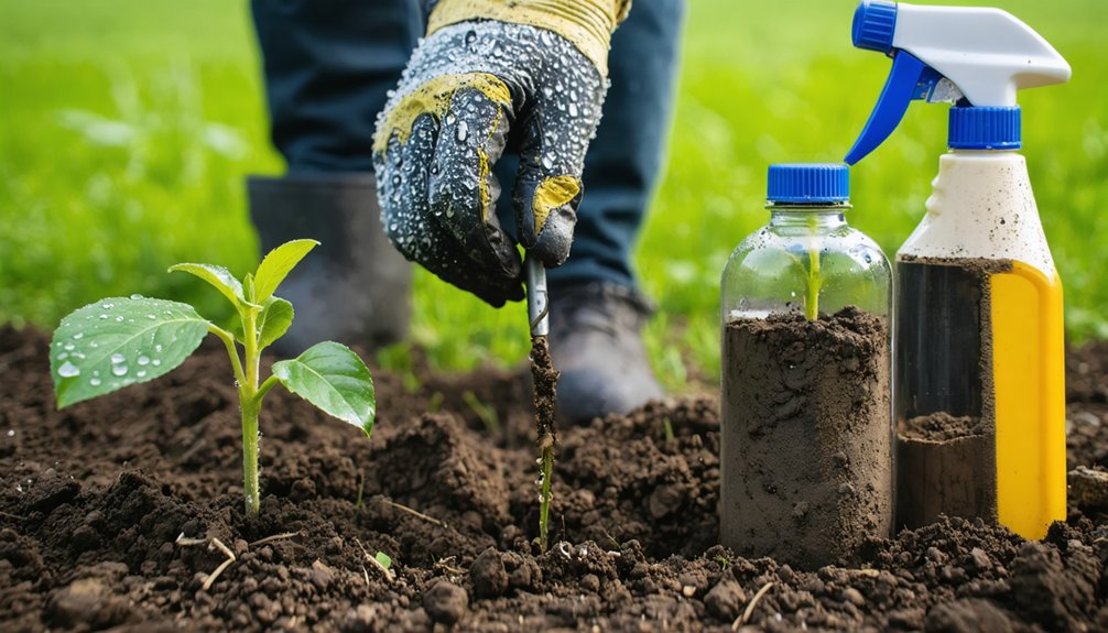 consistent moisture during establishment