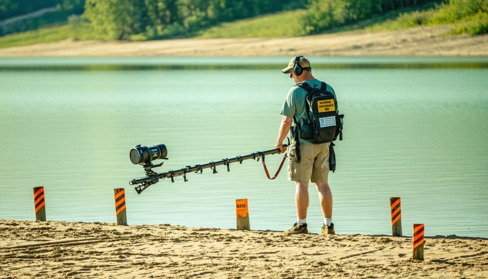 corps controlled lakes metal detecting