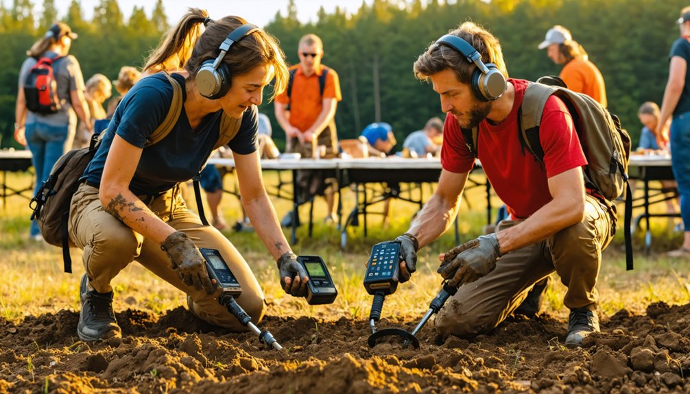 couples metal detecting club network