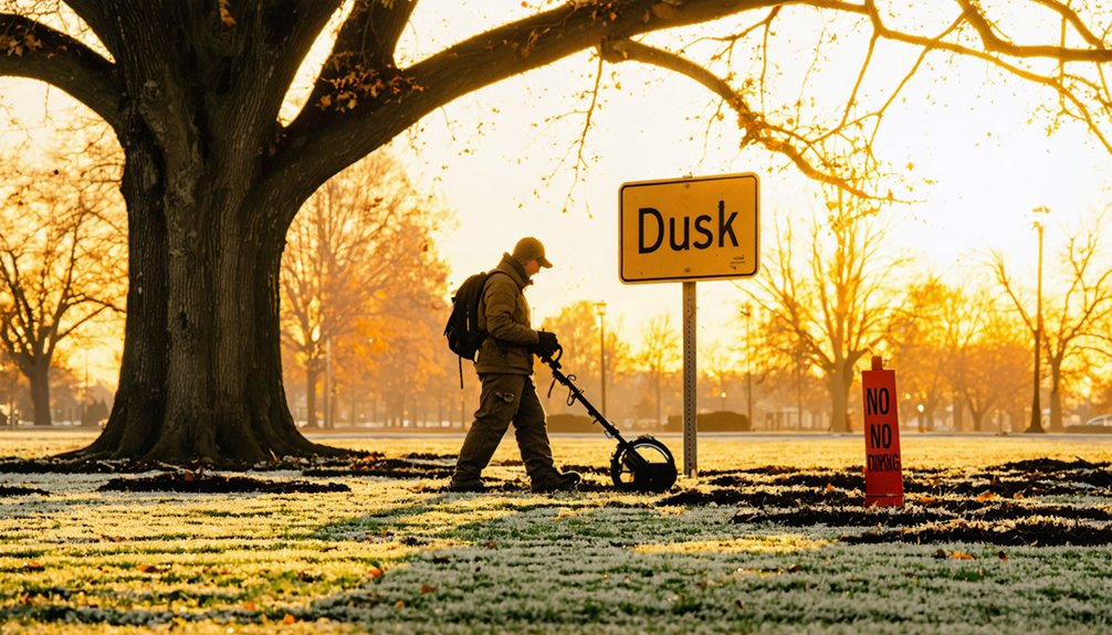 detect with seasonal time and location restrictions