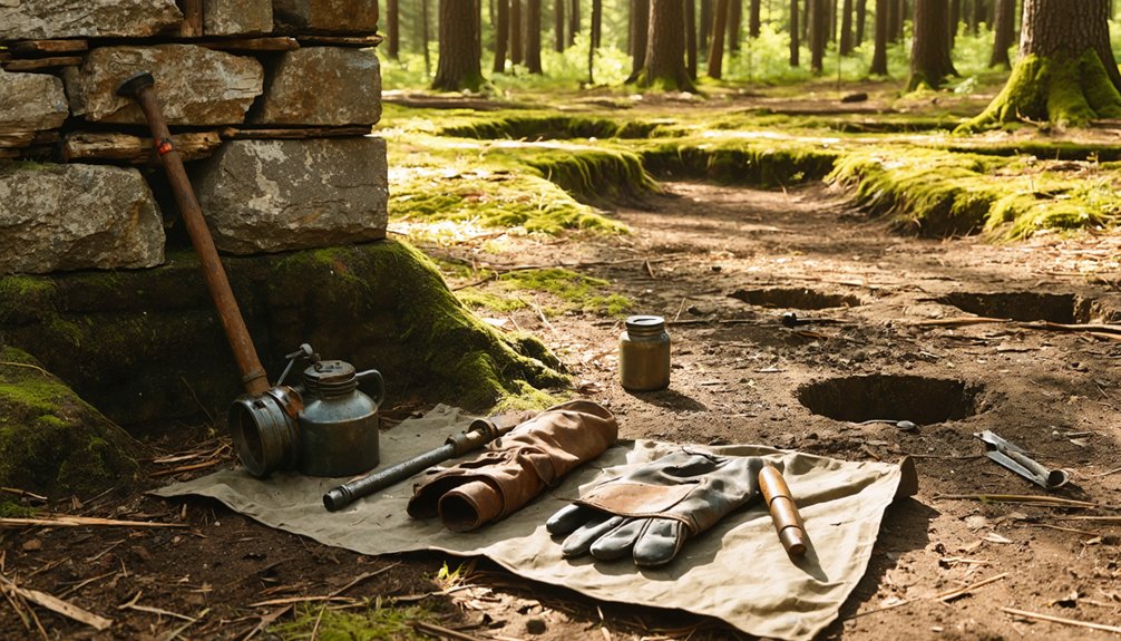 detecting at historic sites