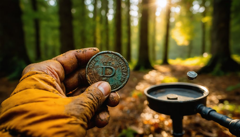 detecting historical coin treasures