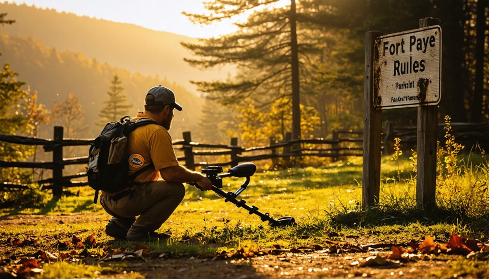 detecting rules and park permits