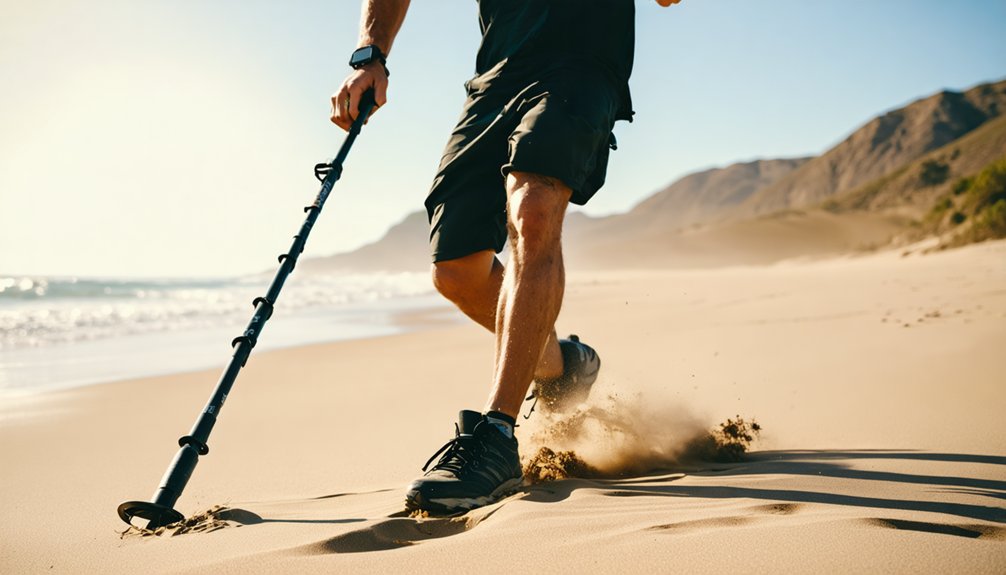 detector treasure hunting fitness