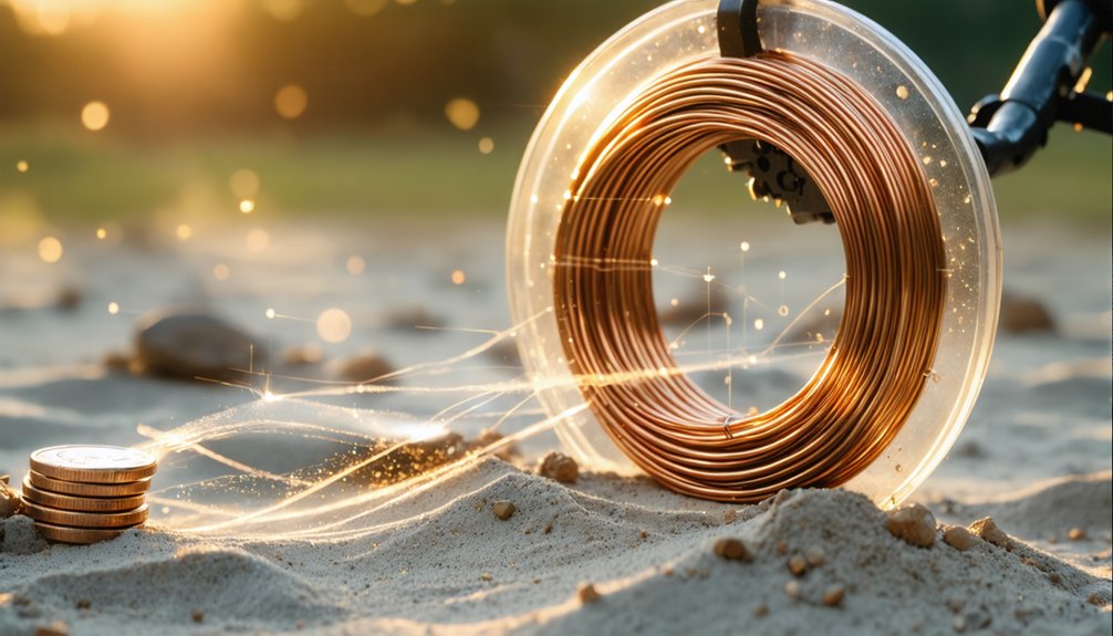 detects buried metal objects