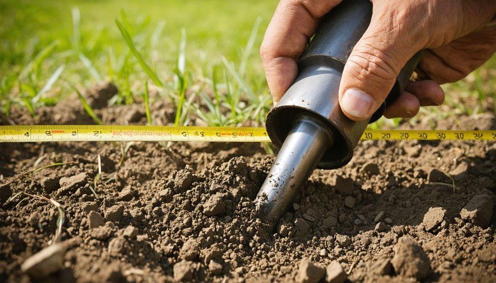 dig to proper root level