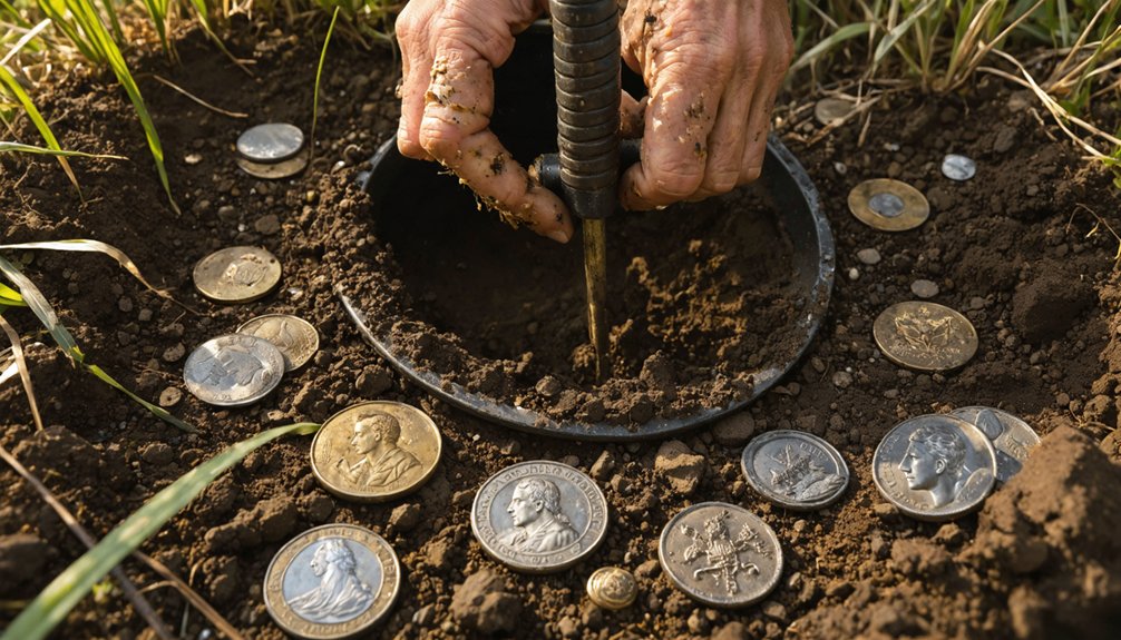 discover hidden riches with metal detectors