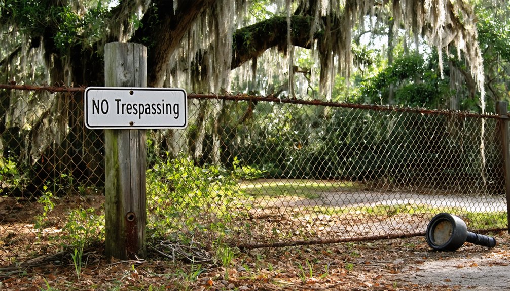 do not disturb protected sites