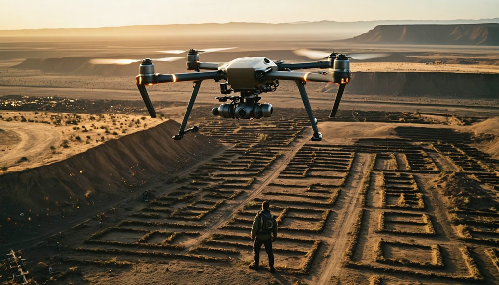 drone assisted metal detection