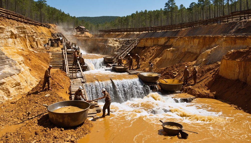 eastern gold mining achievements