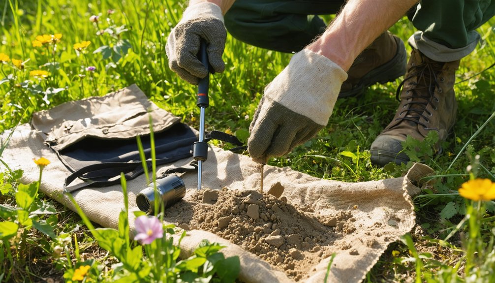 environmentally responsible metal detecting practices