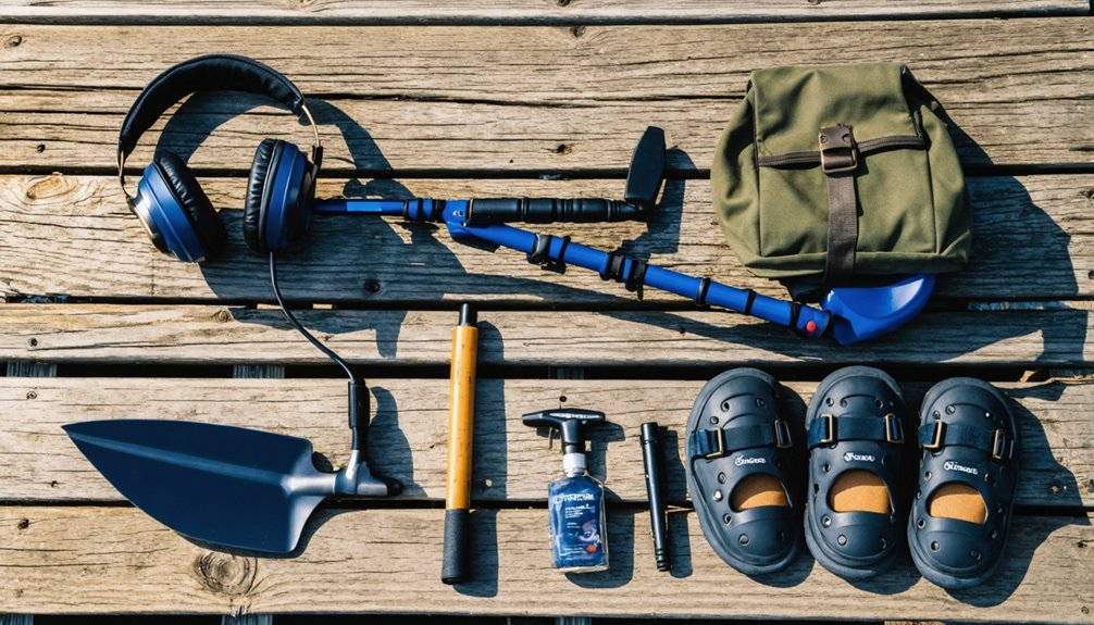essential gear for metal detecting