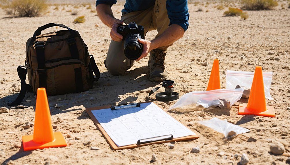 ethical metal detecting protocol reporting