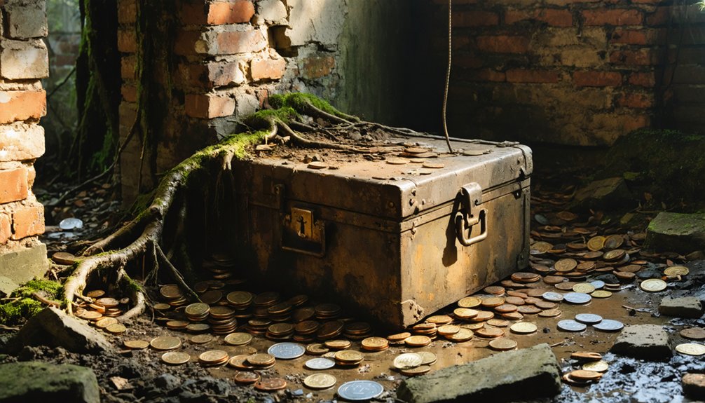 evacuated richmond s concealed gold reserves