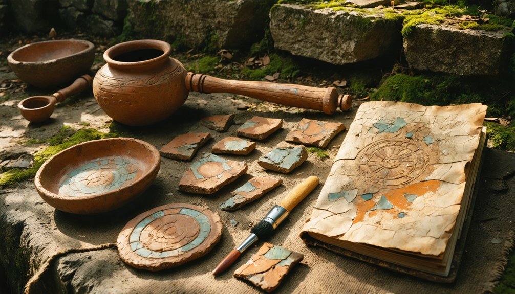 everyday life through ceramic fragments