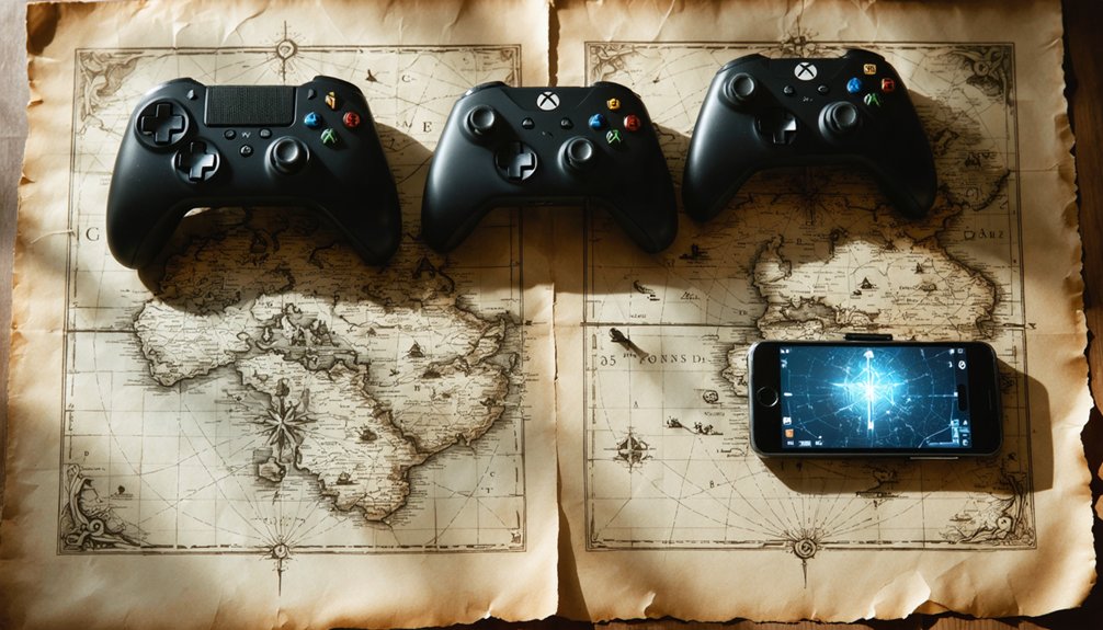 evolving treasure map mechanics across platforms