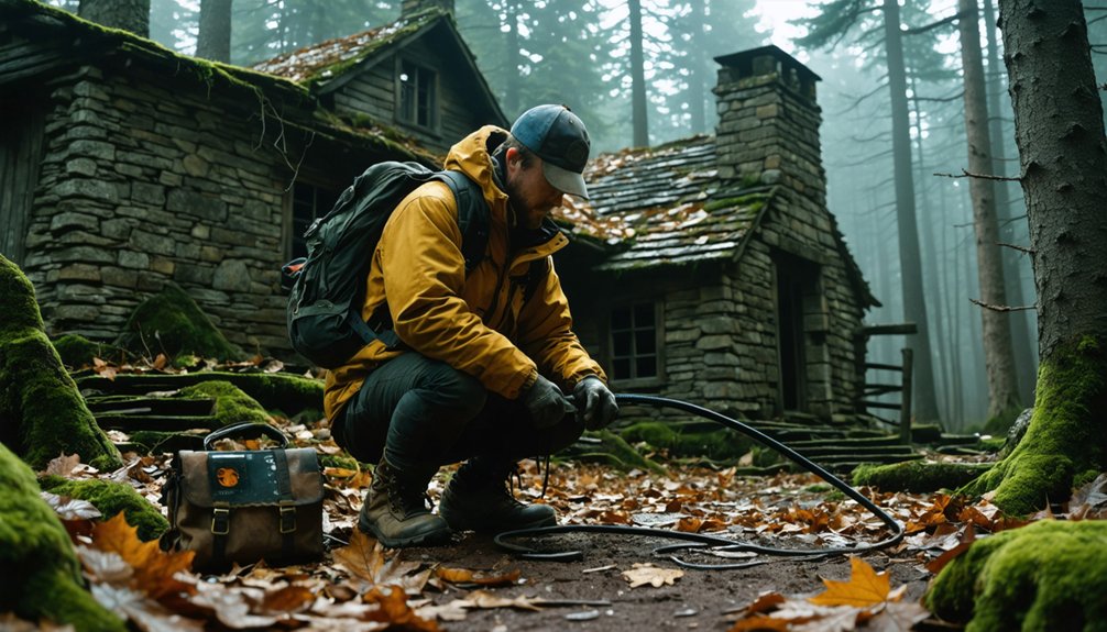 exploring historic hunting sites