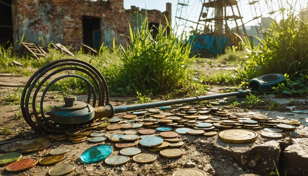 fairground metal detecting archaeology