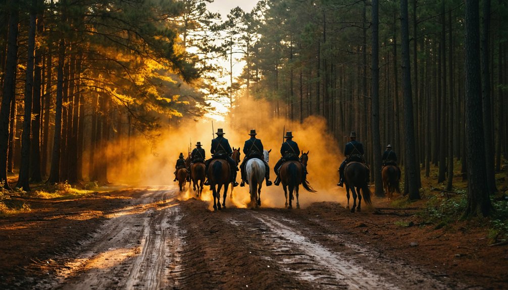 federal forces pursue davis