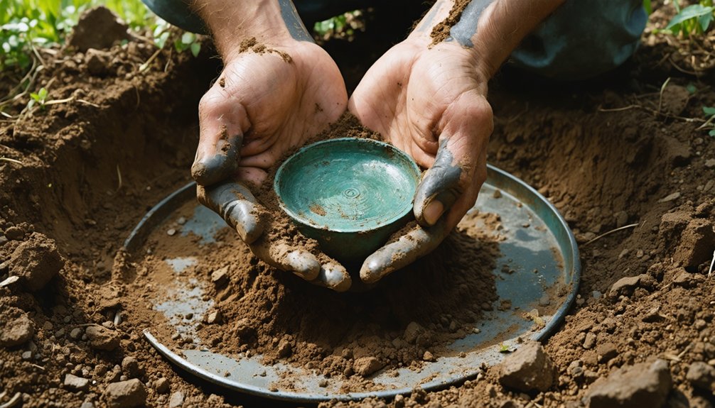 finding historical artifacts underground