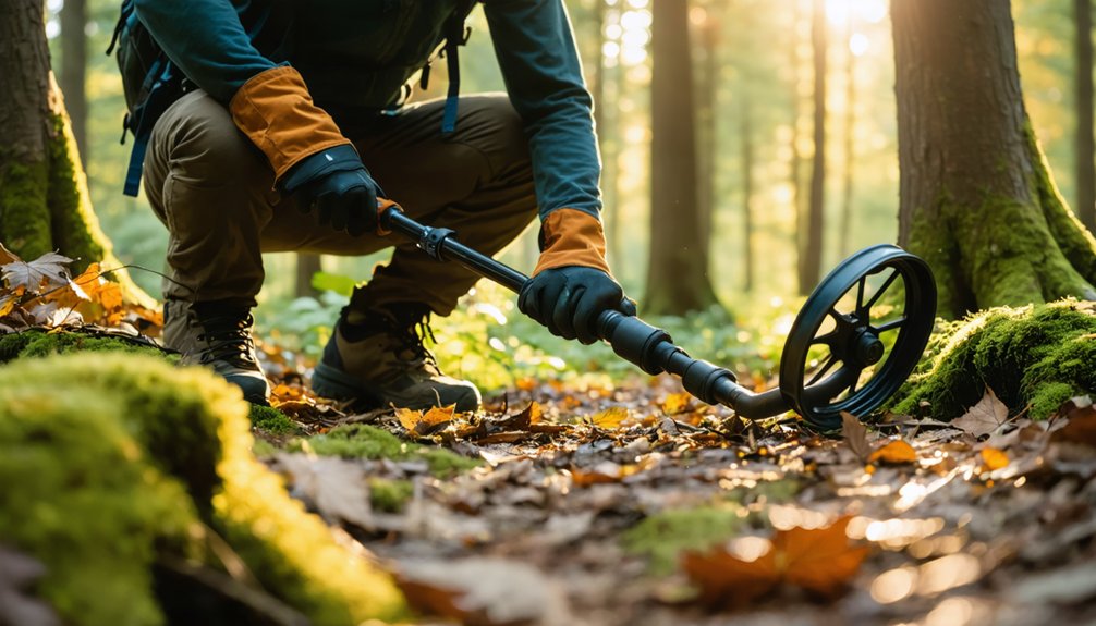 finding items with metal detector