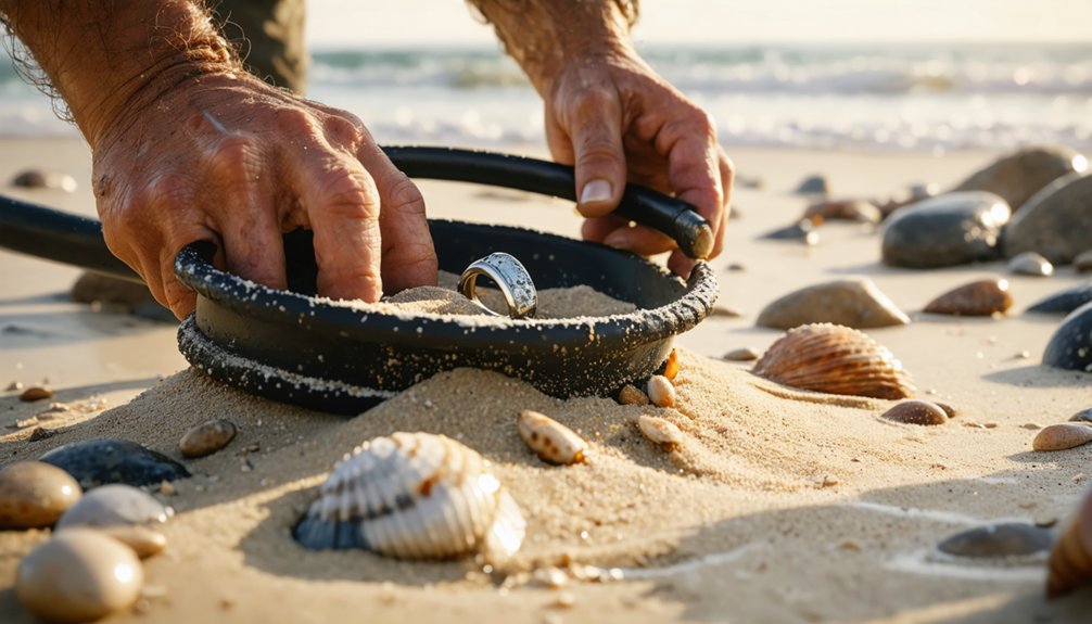 finding jewelry with detector