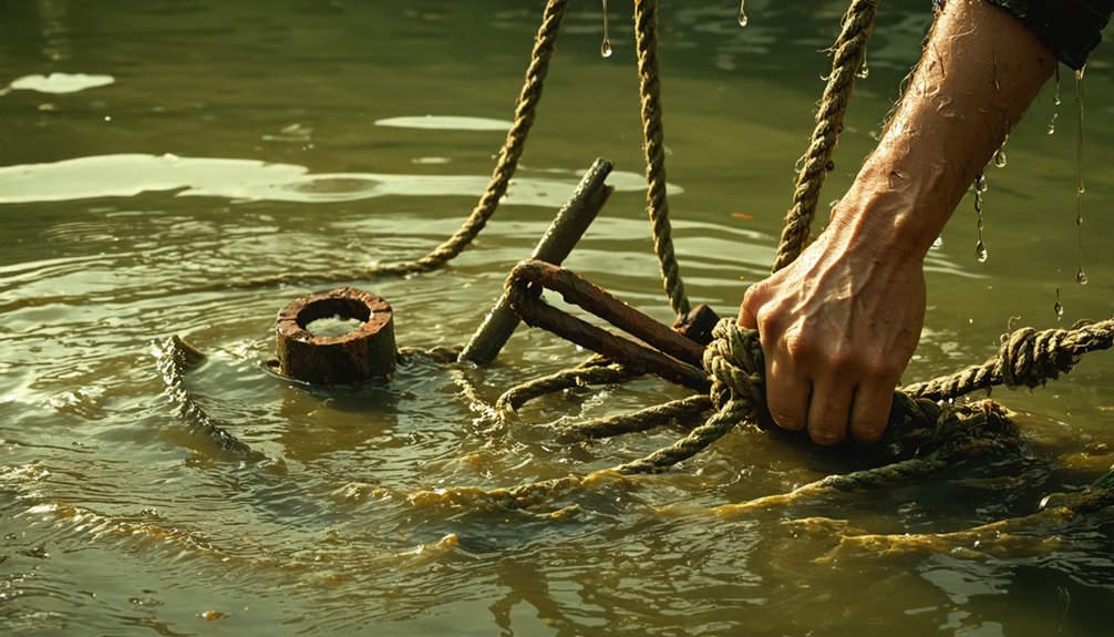 fishing with magnets in waterways