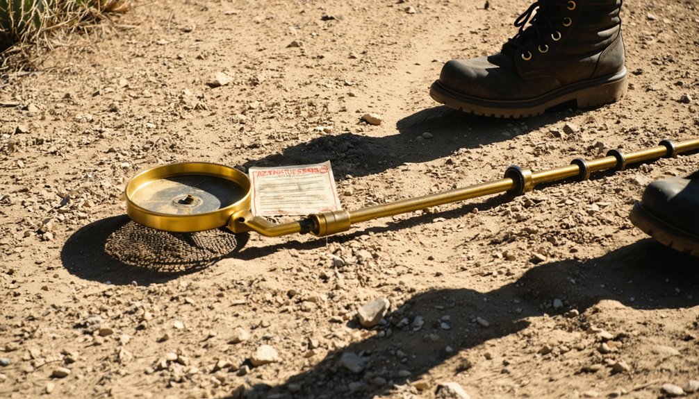 florence metal detecting regulations