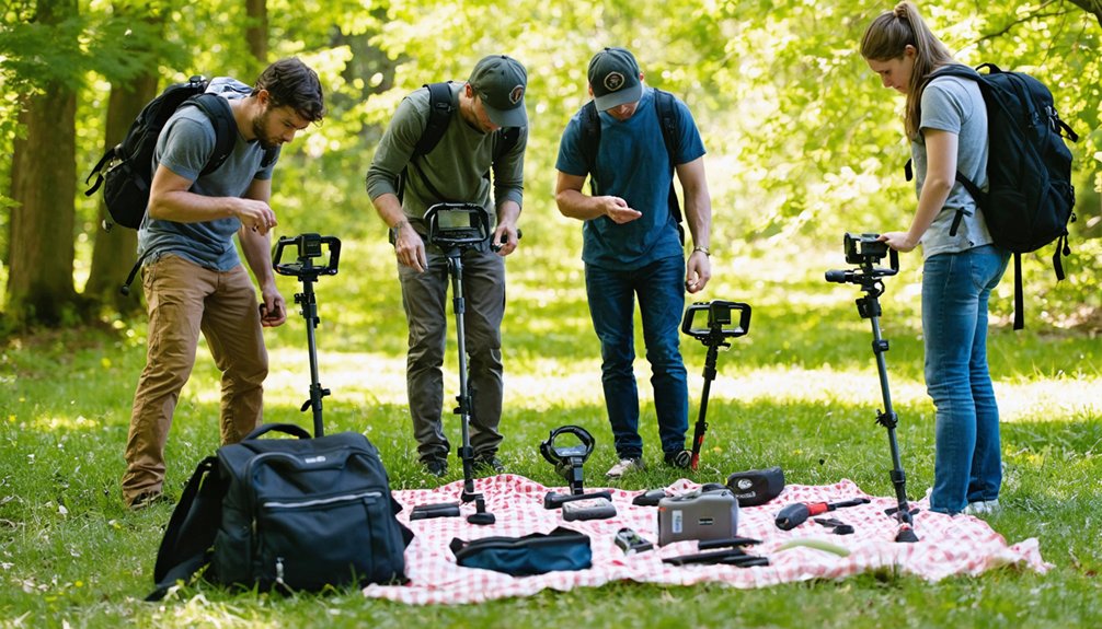 forming a metal detecting club