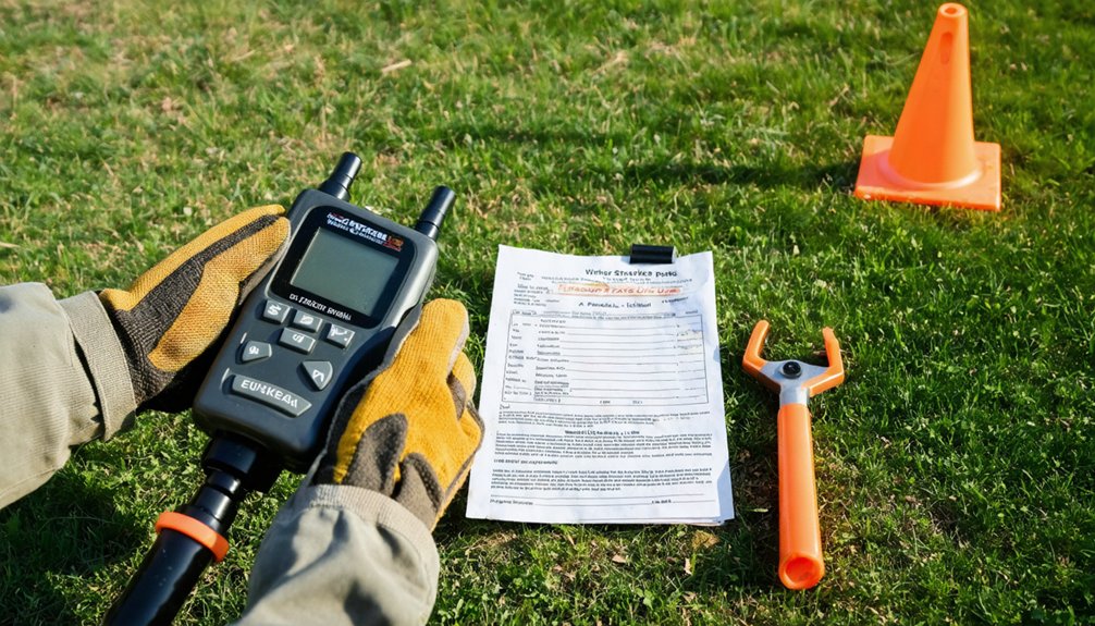 free annual metal detecting registration