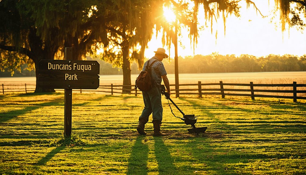 gain landowner permission for metal detecting