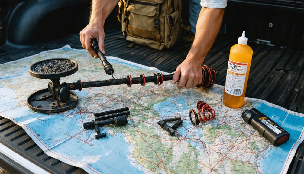 gear maintenance during travel