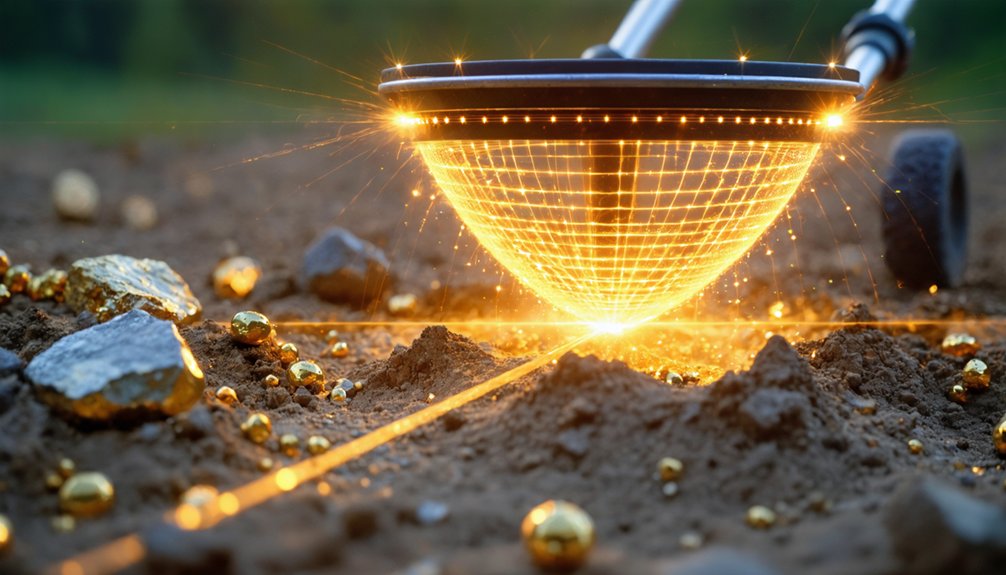 gold detection metal mechanisms