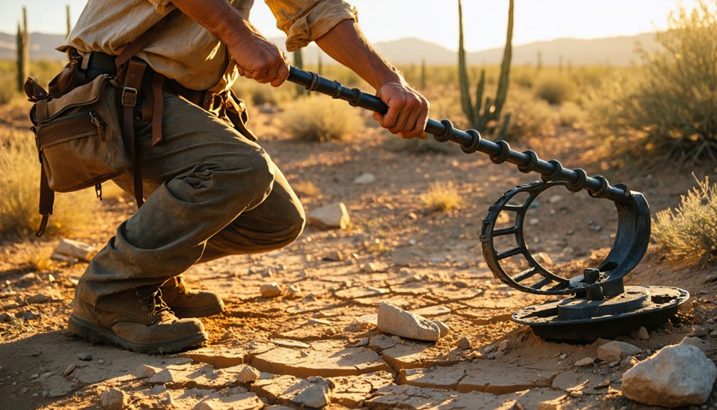 gold detection with metal detectors