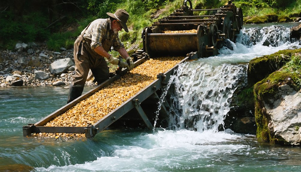 gold panning procedures guide