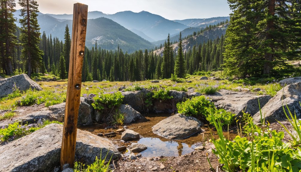 gold vein with cement