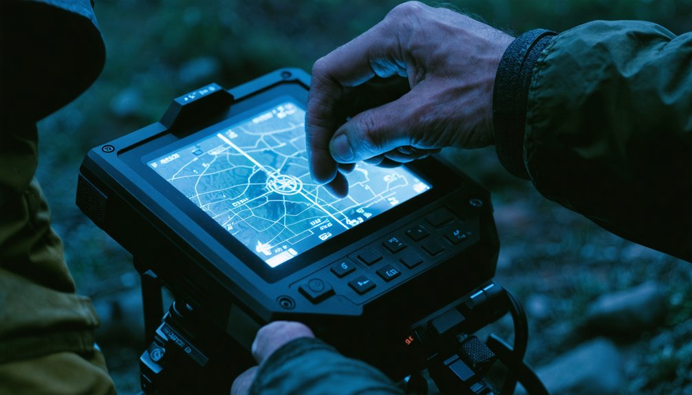 gps display target visualization